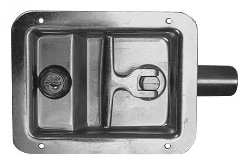 Eberhard 3 Point Recessed T Locking Latch, Keyed 545 EMC 3-6903-50 SS545 |Austin Hardware