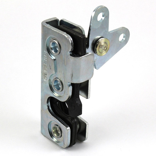 Passenger restraint latches, antirattle feature is standard on all actuators. With special cam and tapped holes. Left hand and zinc plated.