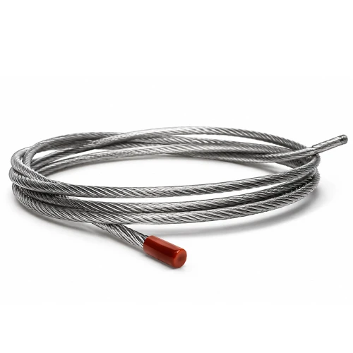 0.062"dia. X 36" galvanized cable with sleeve end fitting for EMC 565698 series latches | Eberhard | Austin Hardware
