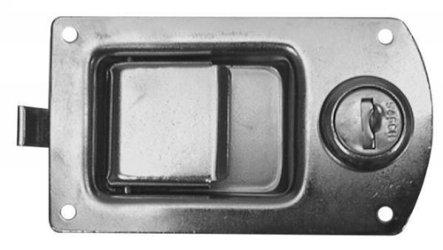 Paddle Handle With Nut And Hook Type Slide Bolt.