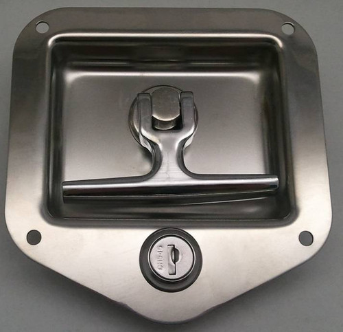 Folding T Handle, Locking, Center Only, Keyed 545