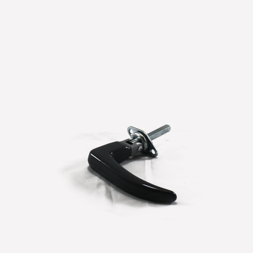 Eberhard Folding Zinc L Handle With Gray Plastisol Coating EMC 5560 ZN |Austin Hardware