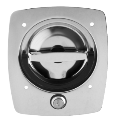 Eberhard Key-locking recessed D-Handle. EMC 9000 SS 1250 |Austin Hardware