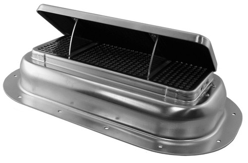 E-Z OPEN VENT ALUM RAISED ADJ AIR FLOW MNTG HOLES
