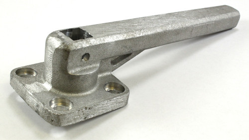 7 in. aluminum inside handle, broached for inside release.