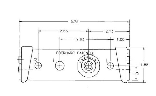 Passenger restraint latches, antirattle feature is standard on all actuators. This unique wedge design improves door alignment when slammed closed. This dovetail reduces door sag and assures better latch engagement. Right hand and zinc plated.