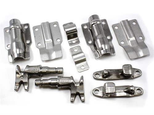 Stainless Steel Cam & Keepers & Bracket Kit Only
