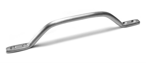 Grab Handle, 1/2 In. Diameter Aluminum, Overall Length 13 In., Height 2 In., Grab Section 7 In., Two Mounting Holes On Each End, Drilled And Countersunk For 1/4 In. Screws