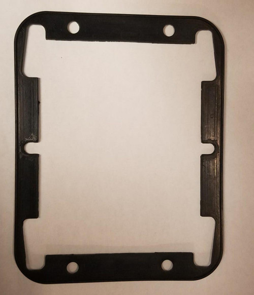 Gasket Only, 5.61 In. L X 4-23/64 In. W, Black Neoprene