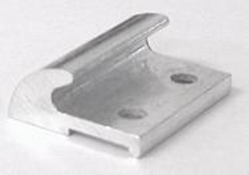 Aluminum Striker for 1046,  Zinc finish, No padlock eye