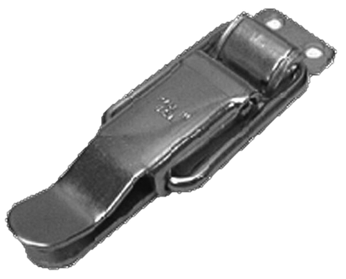 Clamp and strike, no mounting holes. Zinc plated with special bend in bail. - 1 HC 210 ZN |Austin Hardware