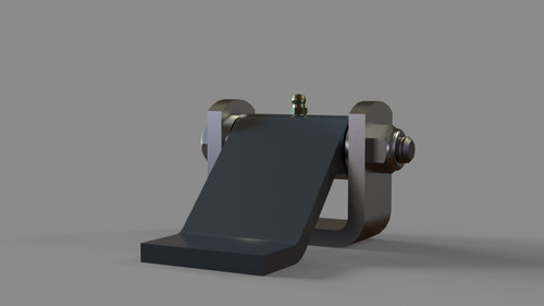 Strap Hinge, Steel Construction, Removable Pin, Grease Fitting