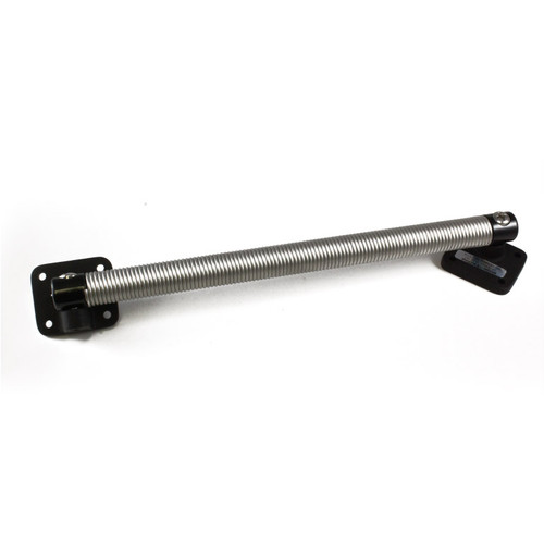 Bracket with Plate and Cable, Stop length 11-3/4 in. center to center of screws - 1 MM 115-1 SS |Austin Hardware