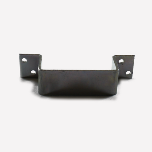 Barrel Bolt, Zinc Plated, Overall Length 5 in., No Screws, No Strike