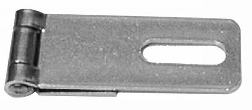 Safety Hasp Only, 4-1/2 in., with .230 in. Dia. Holes, SS
