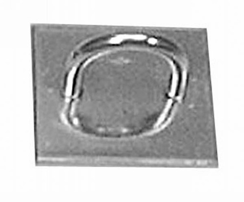 Staple Only, 1-1/2 in. x 1-1/2 in., with .230 in. Dia. Holes, SS