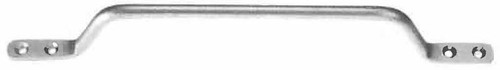 Grab Handle, 1/2 In. Diameter Chrome Plated Steel, Overall Length 16 In., Height 2 In., Grab Section 7 In., Two Mounting Holes On Each End, Drilled And Countersunk For 1/4 In. Screws