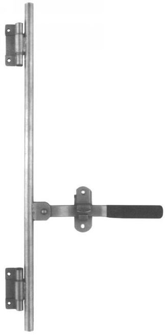 Lock set, non-removable pin