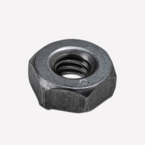 1/4-20 Regular Square Nuts, Steel Plain Finish, 7/16 AF X 3/16 Thick, 50 Pack