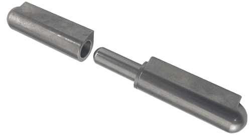 Weld-On Hinge, 1 In. Material Thickness, 5.91 In. L, .500 In. Pin Diameter