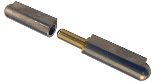 Hinge, Brass Pin With Grease Fitting, 100mm