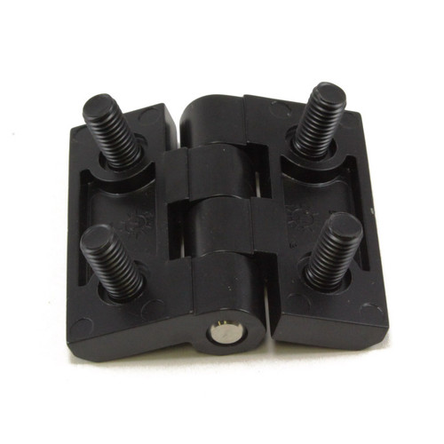 Screw On Hinge With Studs R218-9202 BLK |Austin Hardware