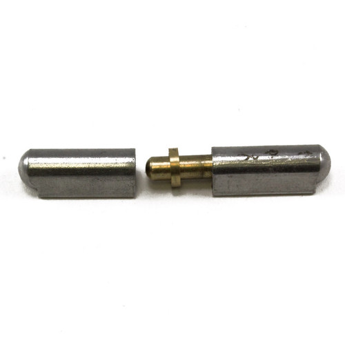 Steel, Weld-On, Lift-Off Hinge.  50mm (2 In.) Length, With Brass Pin And Brass Washer.