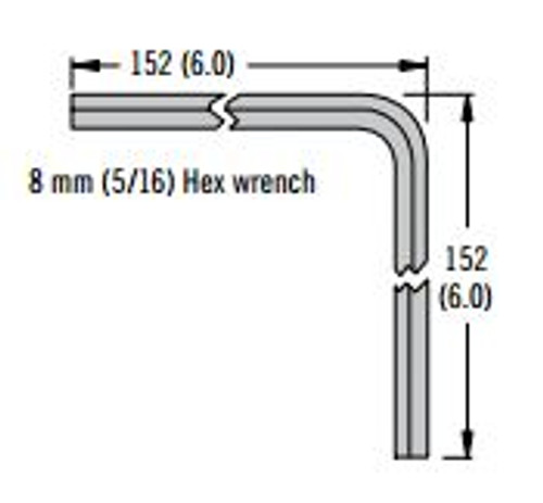 6" HEX TOOL FOR ROTO LOCK