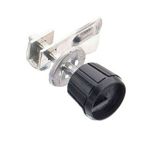 Southco S 61-10-102-11 Adjustable Grip Cam Latch, 12.5mm (.50 in) Max. Grip, Knob , Plastic, Black