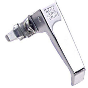 Southco Lift and turn compression latch, zinc alloy, polished chrome finish, 1.38-1.77 in. grip range, .24 in door thickness range S 62-30-21 |Austin Hardware