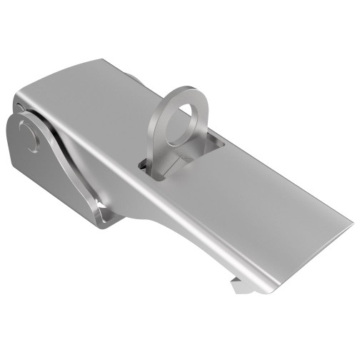 Southco Under-center Draw Latch Medium Size, Steel, Zinc Plate, Bright chromate