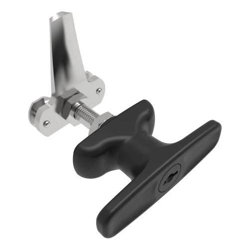 S 92-21-522 T-Handle; Locking, Cw, Black, Keyed Ch751