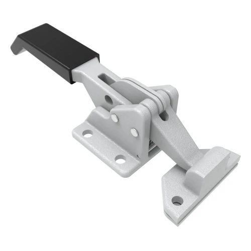 S A2-10-501-21 Compression Latch, zinc immersion coating, padlockable, hand operated, black vinyl grip handle