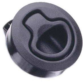 Southco Flush pull latch, plastic, black, .98-1.02 in. grip range, .08-.28 panel thickness, medium S M1-61 |Austin Hardware
