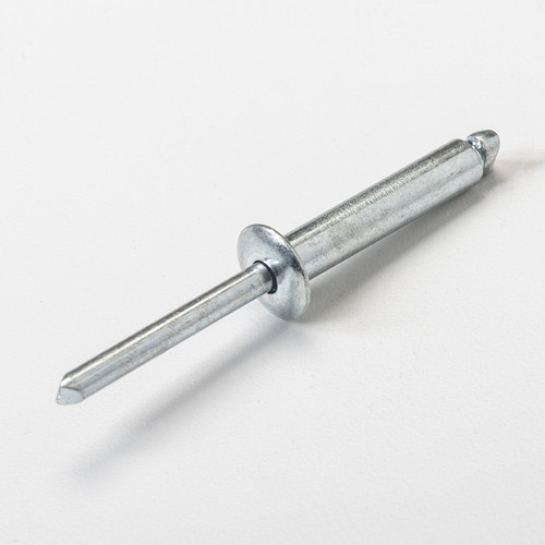 Blind Rivet, Open End, Steel Body, Steel Mandrel, Domed Head, 1/4 In. Diameter, .876-1 In. Grip Range SD816BS-G |Austin Hardware