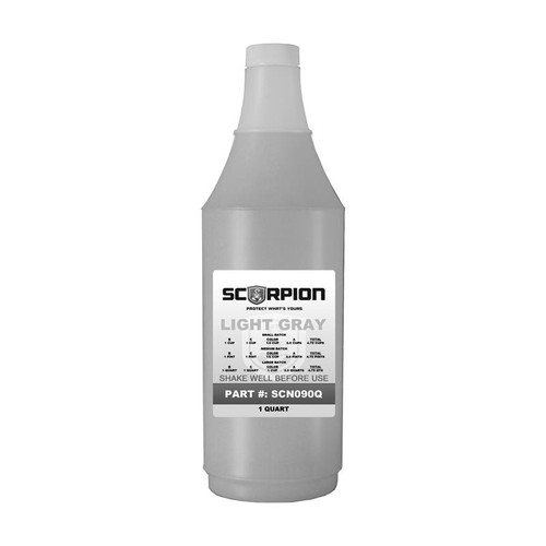 Scorpion Scorpion X02 bed liner and industrial coating, custom color - light gray tint, 1 quart SNC SCN090 |Austin Hardware