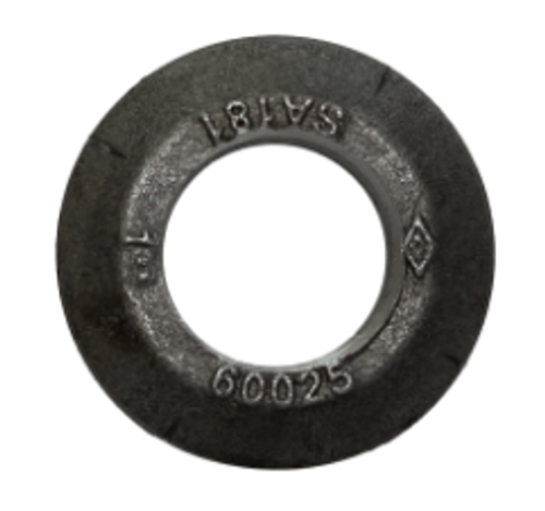 Flange, medium-heavy pilot type, forged carbon steel, self-colored, for 1/2 in. Dia. Pipe