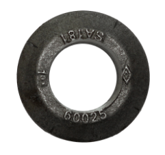 Flange, medium-heavy pilot type, forged carbon steel, self-colored, for 2 in. Dia. Pipe TF 600-H |Austin Hardware