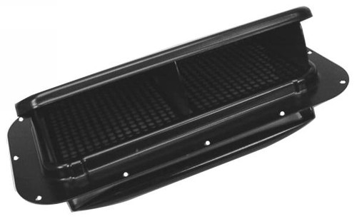 Hansen International Vent, Steel with Black E-Coat, 3 Way Control, Length 12 in., Width 6 1/2 in., Flush Exterior Surface when Closed SVI 672-100 |Austin Hardware