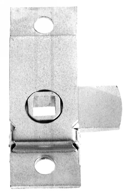 A.L. Hansen Universal tool box lock, for tool box or small door attached to inside. Fastened in place by screw at each end or can be spot welded to metal door. Zinc plated. TBL-1 ZN |Austin Hardware