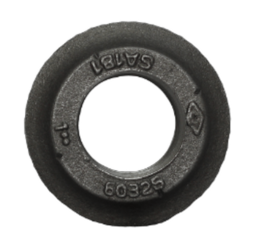 Flange, standard-heavy flat type with pilot, forged carbon steel, self-colored, for 2-1/2 in. Dia. Pipe