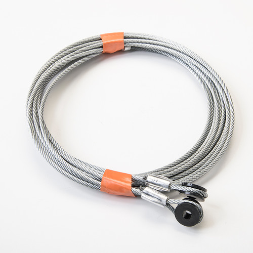 Cable with nylon eye, 150 in. (pair)