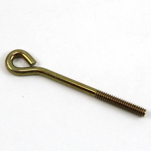 Rod Only, Eye End, 10-24 in. Threads on Opposite End, Zinc Plated, Length 25 in.