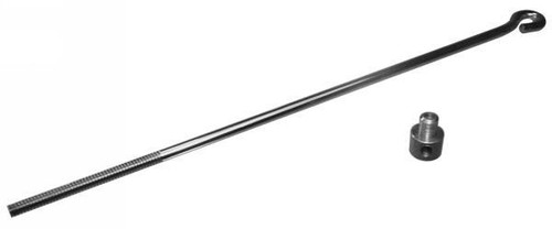 Brass Connector for Connecting Rod to Rotary, 1/4-20 in. Left Hand Threads