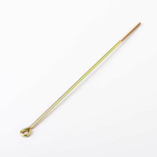 Rod Only, Eye End, 10-24 in. Threads on Opposite End, Zinc Plated, Length 10 in.