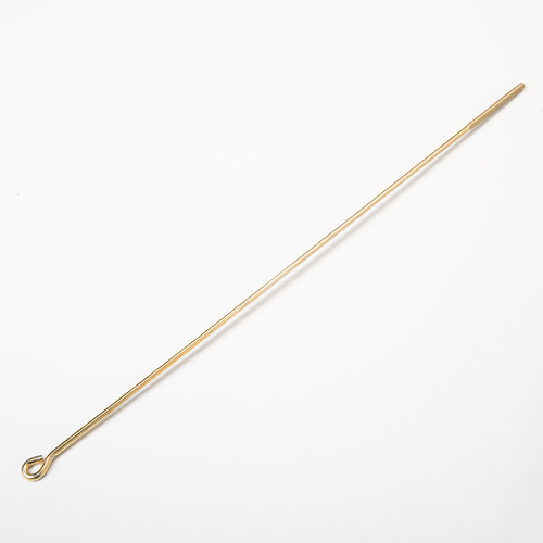 Rod Only, Eye End, 10-24 in. Threads on Opposite End, Zinc Plated, Length 18 in.