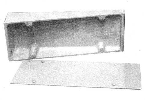 Cast Aluminum Light Bar Bracket, Painted.