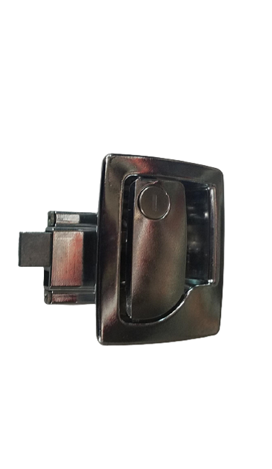 TriMark - Trailer latch. Non-handed, Chrome, No deadbolt, Keyed TM2001, Key is Not  included