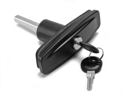 Trimark - T-Handle, Pop-Up Style, Zinc Diecast Material, Black Finish, 90 Degree, Right Hand, Key Locking