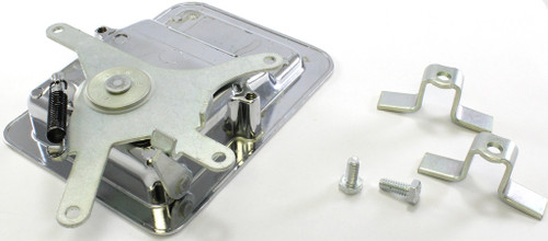 Trimark TriMark - Paddle handle latch, flush mounted, 4-point non key-locking, designed for medium to heavy-duty on-highway vehicle entrance doors, pivot plate versatility, mounts in doors requiring latch location remote from activating handle, 6-1/2 in. L x TM 13028-02 |Austin Hardware